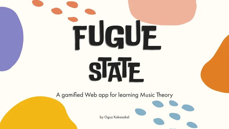 Fugue State music theory application title artwork